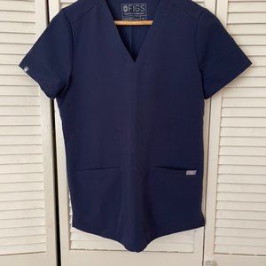 Figs Navy Scrub Set